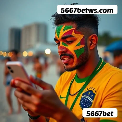 Aplicativo móvel 5667bet para iOS e Android